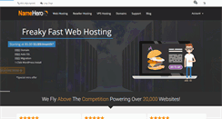 Desktop Screenshot of namehero.com